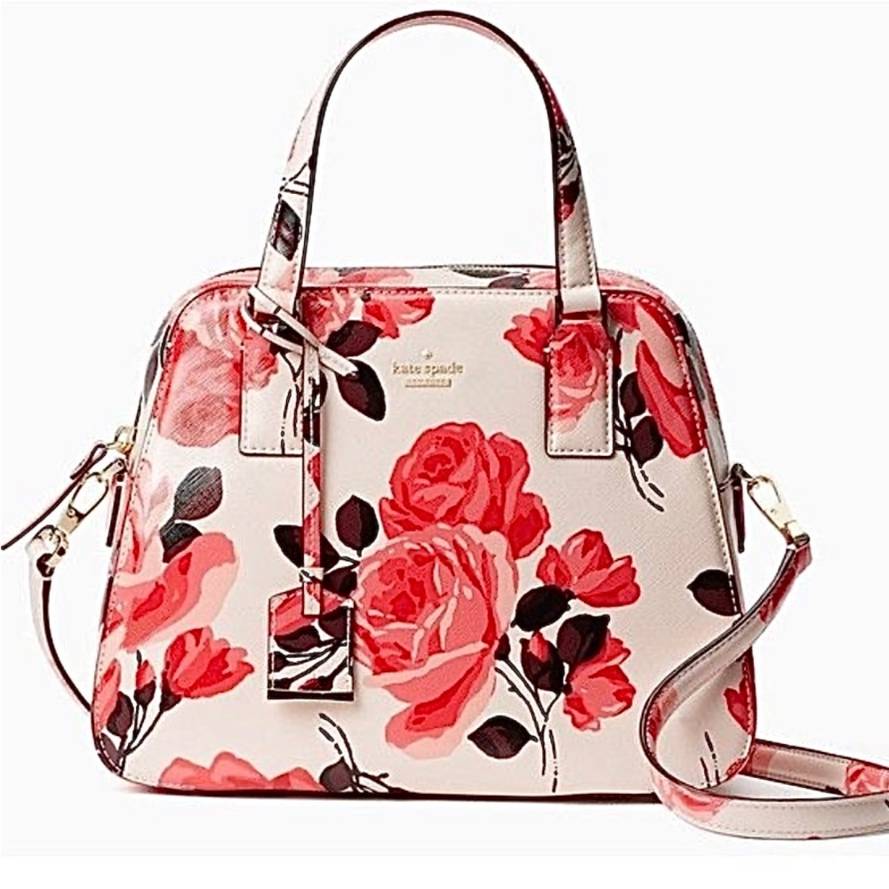 Kate Spade Cameron Street Roses ‘little babe’ bag. New with tag.
